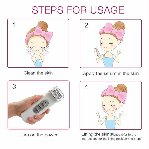 Eyes Lifting Care Machine Face Skin Tightening Beauty Device Shrink Pores Tools
