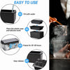 Clear Ice Cube Tray for Whiskey 2 Inch Clear Ice Cube Maker - Silicone Lar