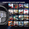 PXN V9 Driving Race Game Steering Wheel Brake Pedal for PC/PS3/PS4/SWITCH AU