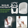 Automatic Muslim Prayer Wudu Foot Washer Automatic Wash Basin Prayer Bathroom