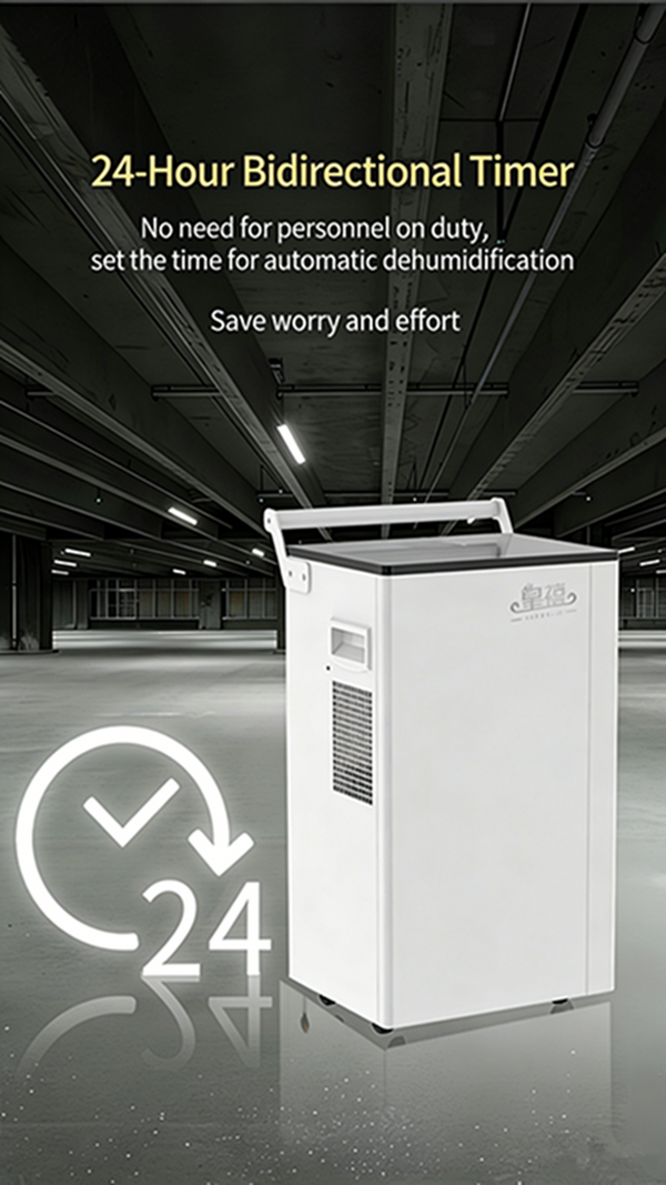 60L/day Commercial Dehumidifier Home Electric Dryer Dehumidifier Hot Gas Defrost