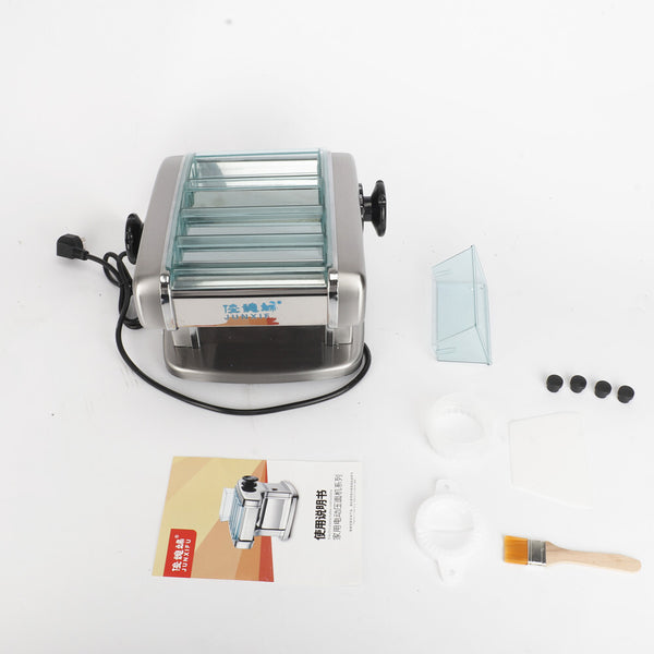 2 in 1 Electric Pasta Maker 3 Blades Electric Noodle Machine Dumpling Skin Maker