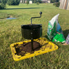 Rotary Soil Sifter Compost Sieve Garden Potting Sifting Mesh Rock Sand Sieve