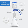 Lab Vacuum Filtration Distillation Apparatus 1000ML Filtering Flask 300ml Funnel