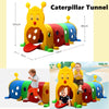 Caterpillar Tunnel Toddler Tunnel Climb & Crawl & Ride Activity Toy 190x105cm