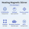 3000ml Heating Hot Plate Hotplate Magnetic Stirrer Mixer Heater Chemical Lab
