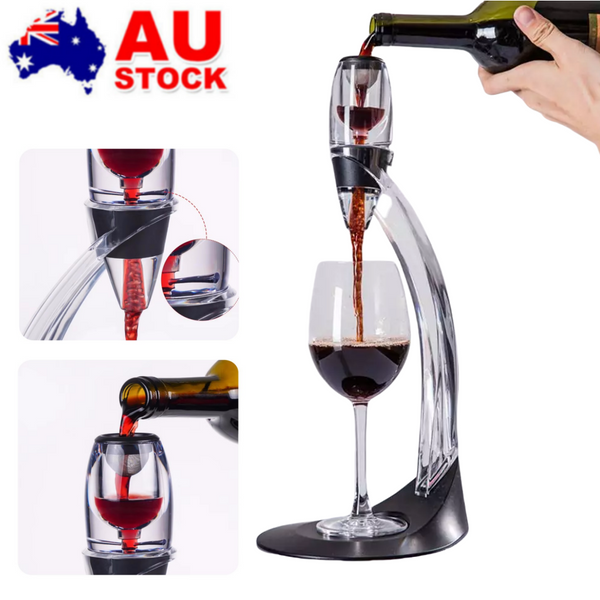 Wine Decanter Aerator Stainless Steel Red Wine Pourer Home Bar Accessories Tools