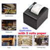 80mm Commercial Thermal Receipt Printer Auto Cutter ESC/POS Print USB Connection