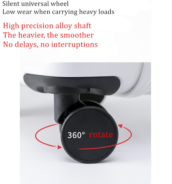 Carry-On Suitcase with USB Charging Port TSA Lock Universal Wheel Travel Luggage
