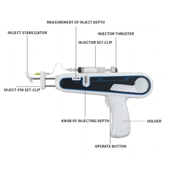 Portable Wrinkle Removal Meso Injector Skin Firming Anti-Age Mesotherapy Gun