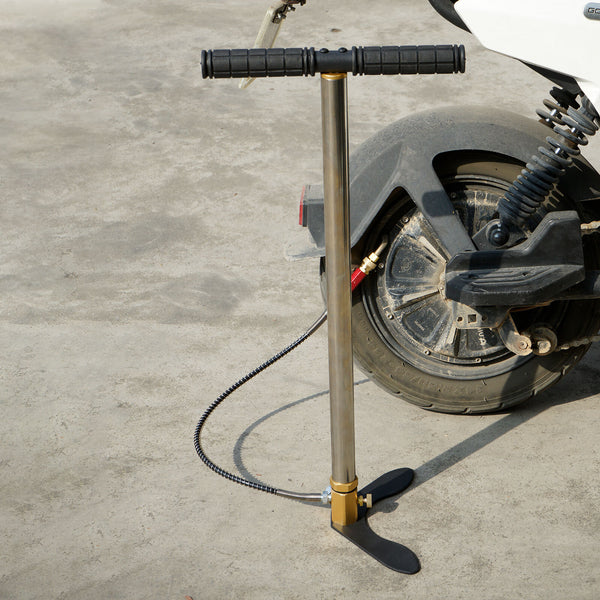 High Pressure Hand Pump 3 Stage up to 4500 psi for High Pressure Tires