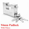 Heavy Duty Lock 94mm Container Trailer Lock For Protect Warehouse Containers