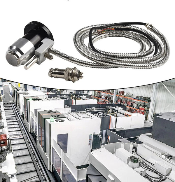 Automatic Tool Sensor Z Axis Probe Sensor 4 Wire CNC Router Milling Engraving