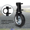 6inch Gate Wheel Supporting with 1-5/8" Thru 2" Gate Frames for Chain Link Fence