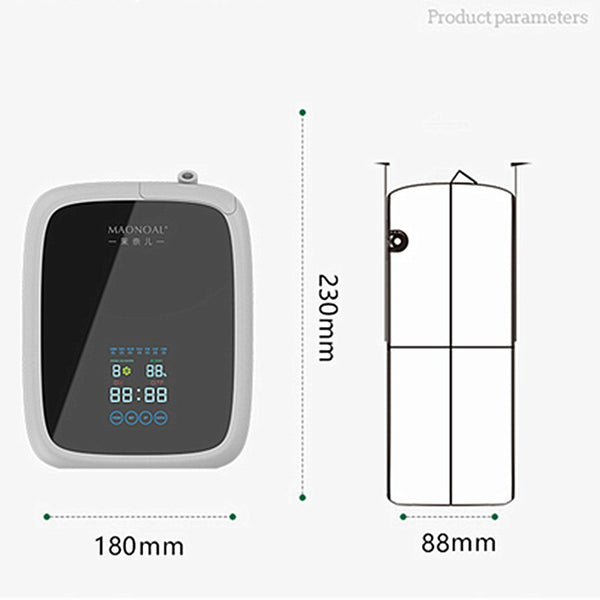 Fragrance Sprayer Aromatherapy Machine Home Essential Oil Diffuser 5level Timing