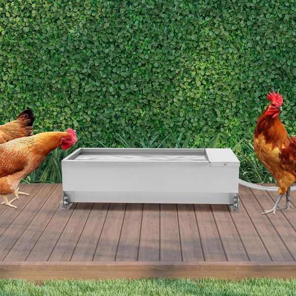 Automatic Livestock Water Trough 7.5L Animal Drinking Water Bowl Dispenser Large