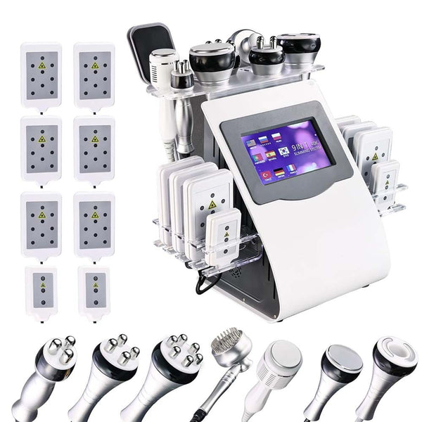 9in1 Ultrasonic Cavitation Machine Home Facial & Body Care Device Body Machine