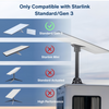 Stainless Steel Pivot Roof Mount Kit Heavy Duty Roof & Wall 180° Adjustable Pole