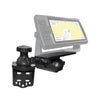 Fish Finder Mount Vertical with Swing Arm for Fishfinders & Chartplotters Marine