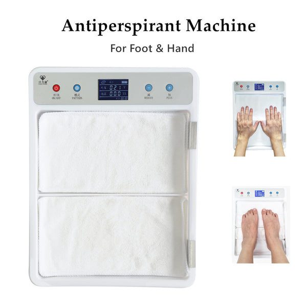 Hyperhidrosis Machine Iontophoresis Stop Hands and Feet Sweating Therapy AU