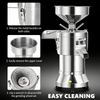Commercial Slag Separated Soybean Milk Maker Soybean Grinding Machine 1100W