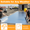 5m² Self-Adhesive Aluminium Roof Film with Strong Bitumen Adhesive For Sheds