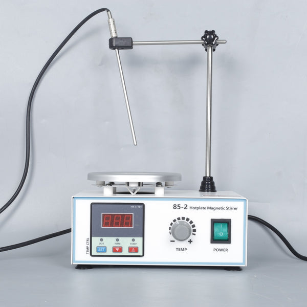 2L Magnetic Stirrer Hot Plate with Digital Temperature Display & Speed Adjusting