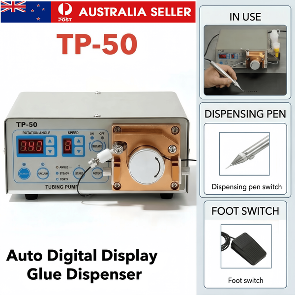 Automatic Glue Dispenser High Precision 0.001ML Digital Display Glue Machine