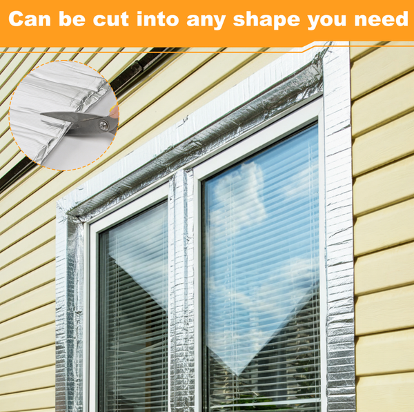 5m² Self-Adhesive Aluminium Roof Film with Strong Bitumen Adhesive For Sheds