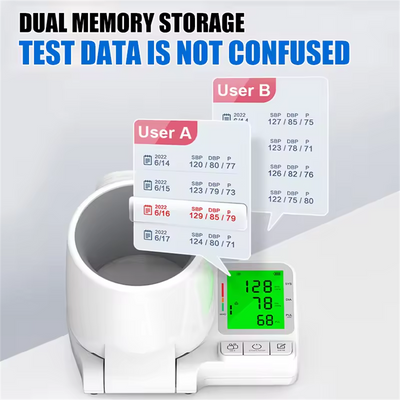 Automatic Blood Pressure Monitor Upper Arm Electronic Sphygmomanometer BP LCD