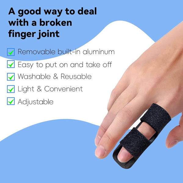 Finger Brace Splint Trigger Finger Sleeves Thumb Support Protector Pain Relief