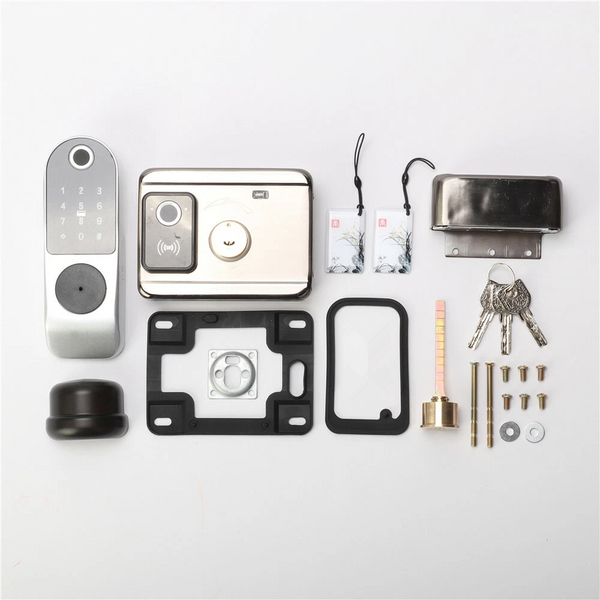 Double Side Fingerprint Lock Bluetooth Smart Door Lock Keyless Entry Lock AU