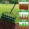 Rolling Lawn Aerator Lawn Aerator Tool Heavy Duty Lawn Soil Penetrator for Yard