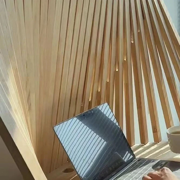 Wall Mounted Folding Desk Modern Style Wooden Art Decor Computer Table AU Stock