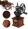 Vintage Style Manual Coffee Grinder Cast Iron Handmade Retro Coffee Mill Grinder