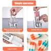 6pcs/10pcs Popsicle Molds Ice Lolly Mould Stainless Steel Ice Cream Holder Maker