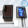 40 Port Multi USB Charger Station AC Adapter Wall Hub Multi Dock Charger Travel