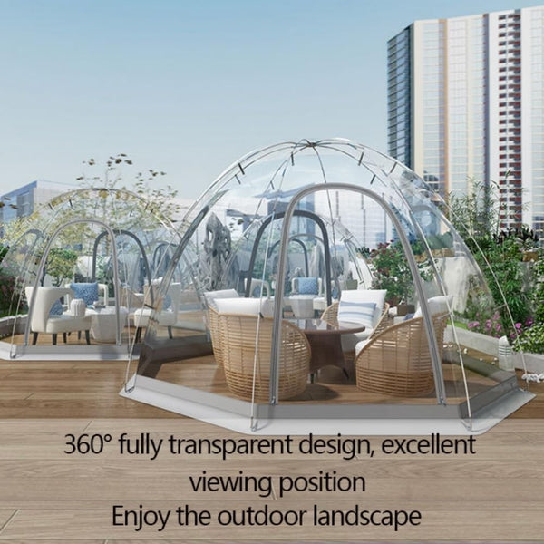 Outdoor Pop Up Bubble Tent Transparent Clear Tent Garden Party Tent WeatherProof