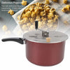Stainless Steel Popcorn Popper Hand Operated Popcorn Maker Machine for Gas Stove