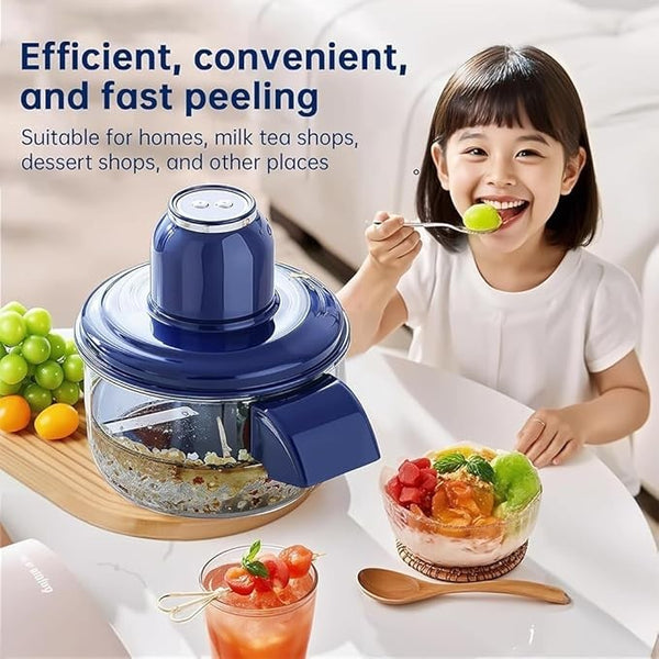 1.5L Electric Grape Peeling Machine Automatic Garlic Fruit Skin Remover Peeling