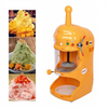 Electric Snow Cone Machine Commercial Block Ice Shaver Adjustable Blades 90kg/h