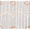 Beaded Curtain Door String Curtains 31Lines Bamboo Wooden Beaded Doorway Curtain
