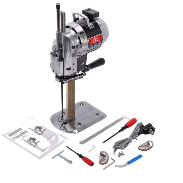 Electric Cloth Cutter Rotating  Fabric Cutting Machine 1-20cm Thick Cloth Cutter