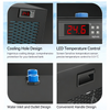 500L Aquarium Chiller 132gal Fish Tank Cooler 1/2 HP Water Chiller AU Stock