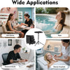 Tattoo Travel Case 5 In 1 Rolling Makeup Workstation with Armrest Stand 3 Drawer