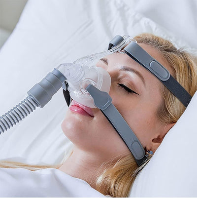 Universal Nasal Pillow Replacement Kit With Headgear Nasal Cushion Frame Elbow