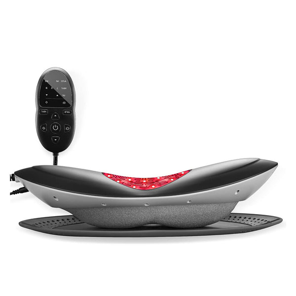 Electric Lumbar Traction Massager Adjustable Intensity Lower Back Pain Relief AU