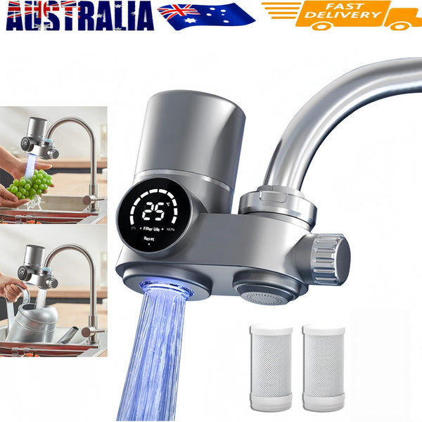 Tap Water Filter Kitchen Water  Purifier Filtration System with 2 Cartridges