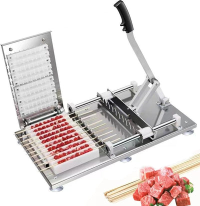Manual Mutton Kebab Machine BBQ Skewer Meat Making Mahcine Kebab Press Mould