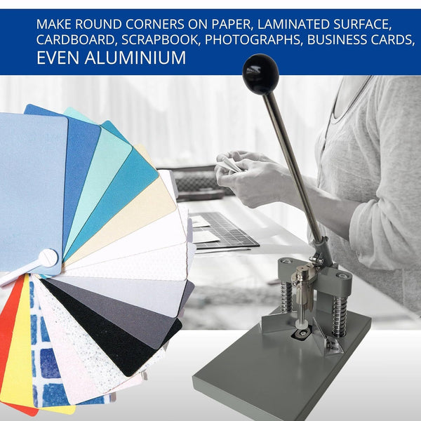 Corner Rounder Cutter Machine R6mm R10mm 3cmThickness Heavy Duty Paper Corner